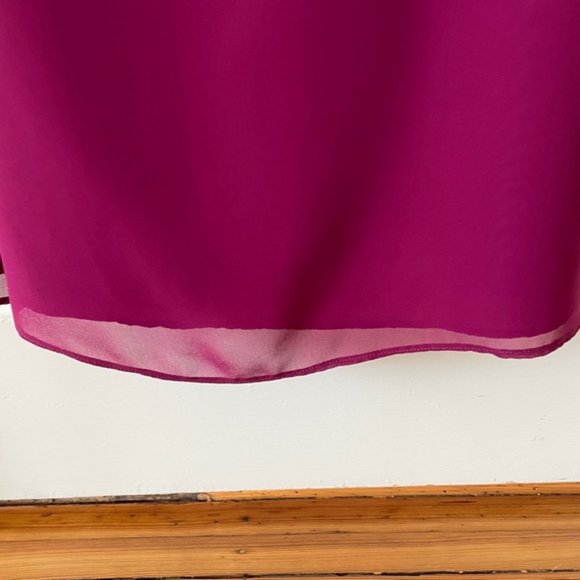 Hayley Paige Bridesmaid Dress in Azalea, Size 2 <Bright + fun strapless gown!> - Picture 10 of 10